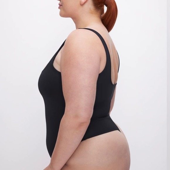 Good American Scuba Modern Tank Bodysuit NWT NEW Black Size 8 5X DD Plus Thong - Picture 4 of 14